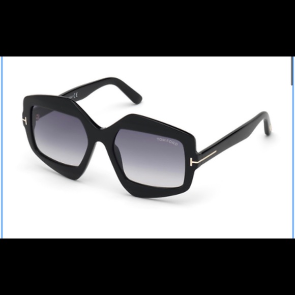 Tom Ford Tate FT0789 01B Gradient Sunglasses—NWT